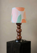 Pastel Pop Wood stack Lamp